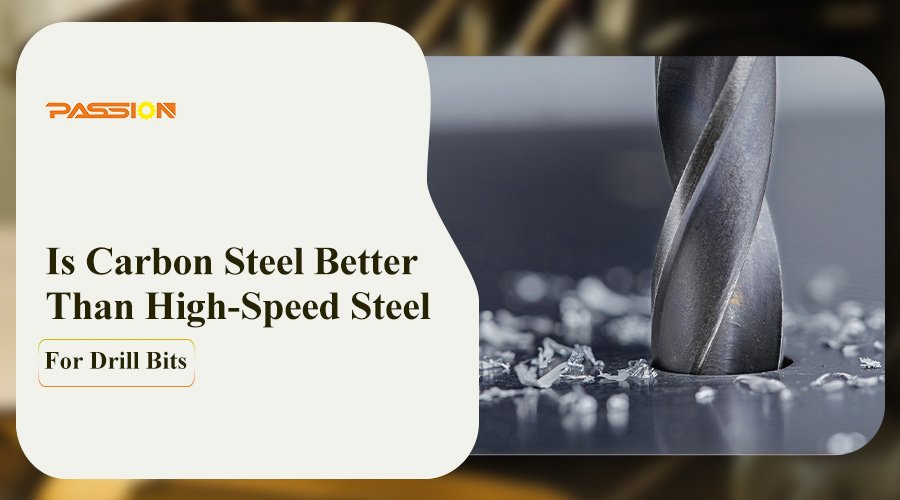 is carbon steel better than high speed steel for drill bits