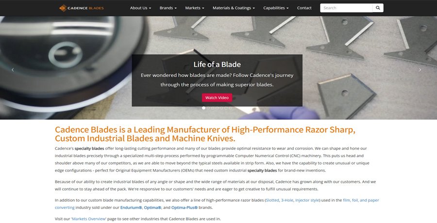 industrial blades