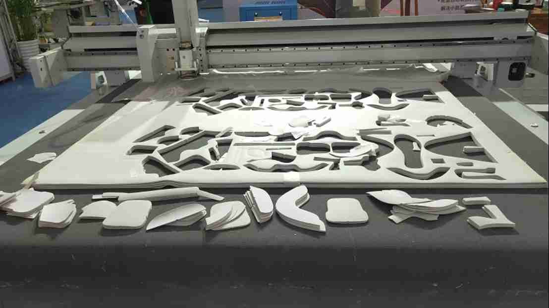 Various materials suitable for drag knife cutting