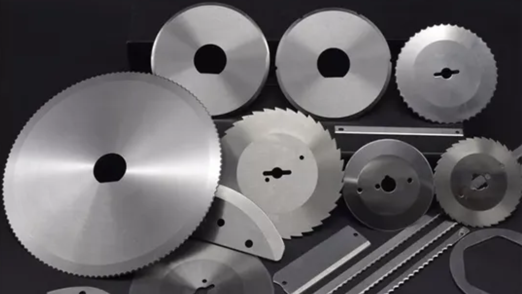 Large diameter industrial meat slicer blade