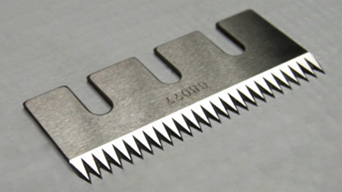 A Person Choosing Between Two Industrial Blades