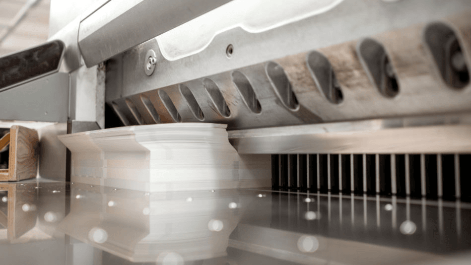 Examples of blades used in paper, metal, and textile industries