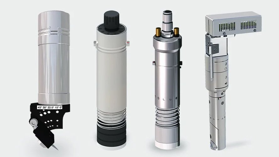 Different CNC blade holder interfaces